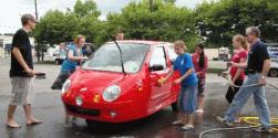 Teen Car Wash - Watch out kids, I can get this one with my sock.